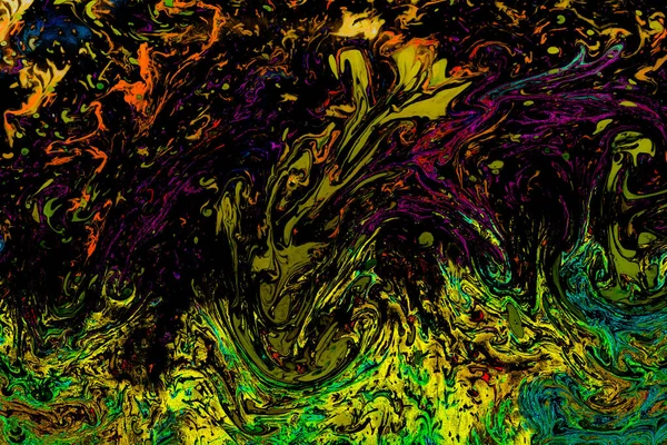 Abstraktní grunge výtvarné pozadí textury s barevnými odlaky — Stock fotografie