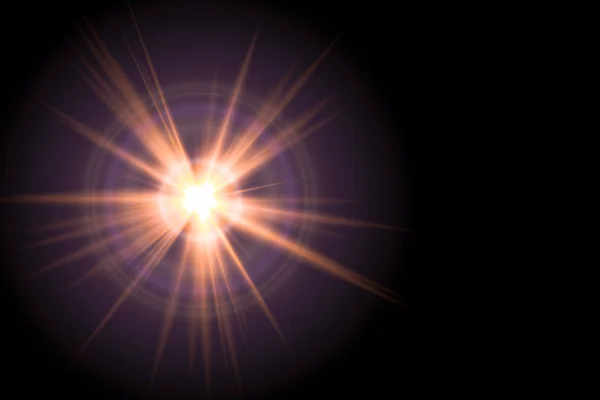 Abstract image of lighting flare — Stock Photo, Image