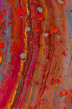 Soyut grunge sanat arkaplan dokusu renkli boya çıkıntıları ile