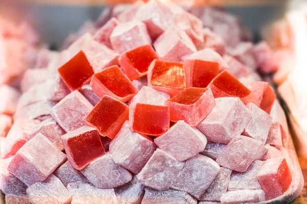 Traditional turkish delight  lokum candy