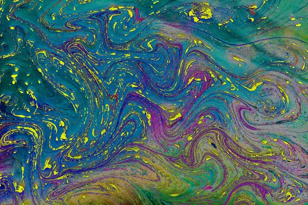 Textura de fondo de arte grunge abstracto con salpicaduras de pintura de colores — Foto de Stock