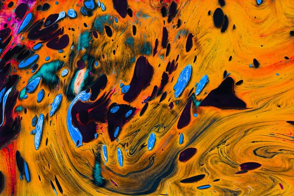 Textura de fundo arte grunge abstrato com lascas de tinta colorida — Fotografia de Stock