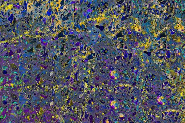 Soyut grunge sanat arkaplan dokusu renkli boya çıkıntıları ile