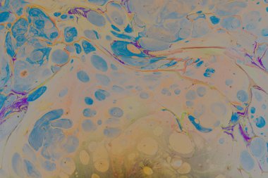 Soyut grunge sanat arkaplan dokusu renkli boya çıkıntıları ile