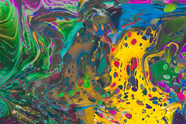 Soyut grunge sanat arkaplan dokusu renkli boya çıkıntıları ile