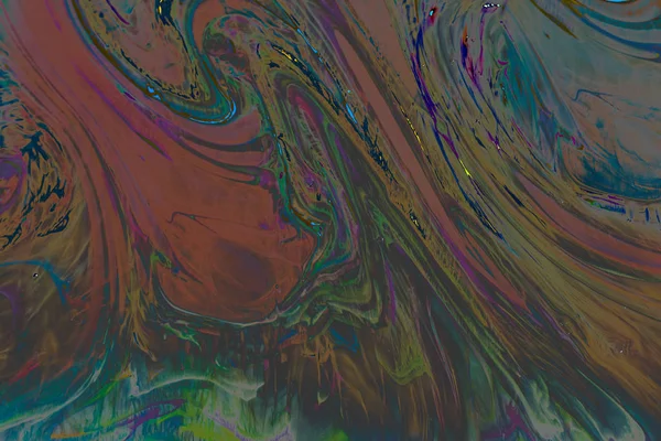 Abstrakte Grunge Art Hintergrundtextur mit bunten Farbklecksen — Stockfoto