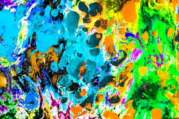 Textura de fundo arte grunge abstrato com lascas de tinta colorida — Fotografia de Stock