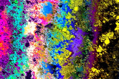 Renkli soyut grunge arka plan metin için yer ile