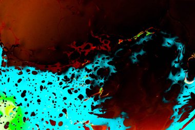 Renkli boya ile soyut grunge sanat arkaplan dokusu