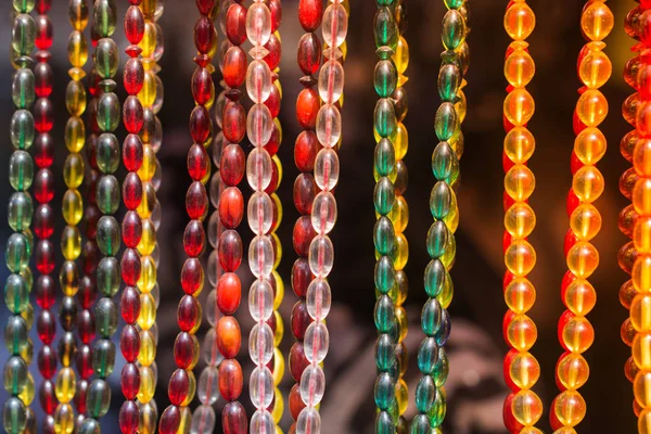 다양 한 색상의 기도 구슬의 설정 — 스톡 사진