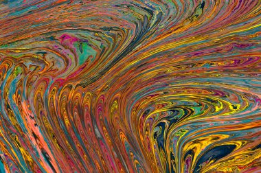 Soyut grunge sanat arkaplan dokusu renkli boya çıkıntıları ile