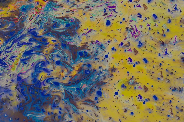 Textura de fondo de arte grunge abstracto con salpicaduras de pintura de colores — Foto de Stock