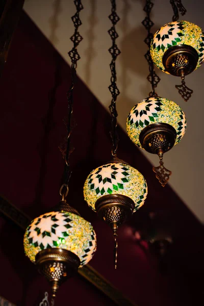 Mozaika lampy Ottoman Bazar — Zdjęcie stockowe
