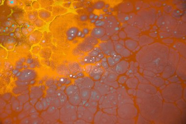 Soyut grunge sanat arkaplan dokusu renkli boya çıkıntıları ile