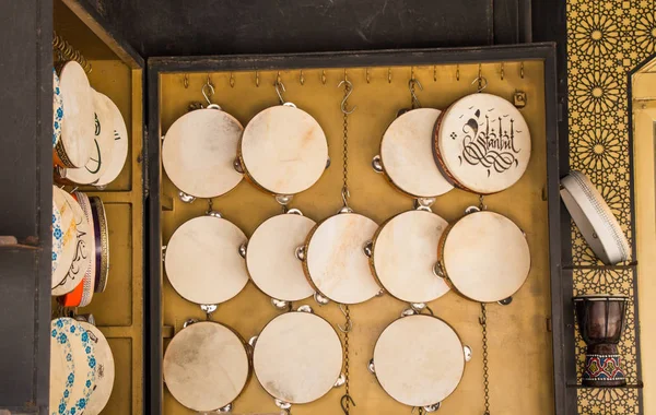 Pandereta tradicional turca o tambores como música instrrument — Foto de Stock