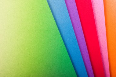 Karışık çok renkli arka plan olarak renkli nesneler