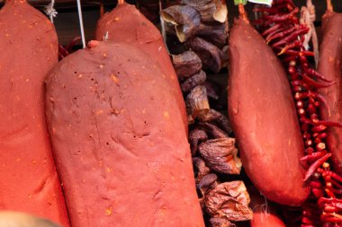Türk oryantal pastırma pastırma, kurutulmuş et korumak