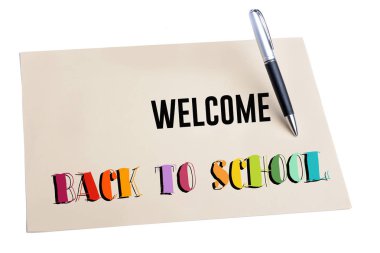 Kalem ve düz renk kağıt