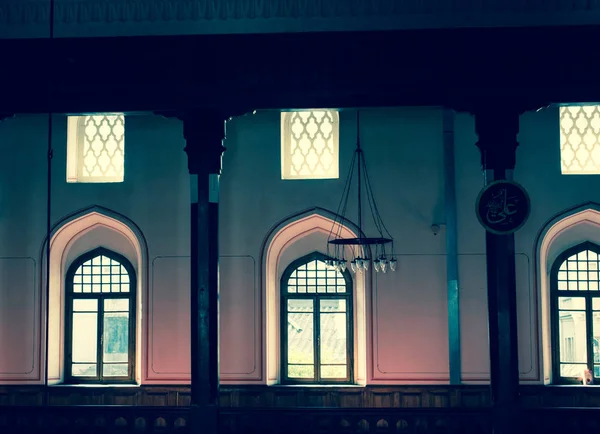Παλιό παράθυρο αρχιτεκτονικής από την Οθωμανική περίοδο — Φωτογραφία Αρχείου