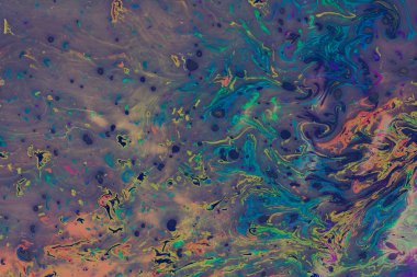 Soyut grunge sanat arkaplan dokusu renkli boya çıkıntıları ile