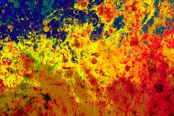 Soyut grunge sanat arkaplan dokusu renkli boya çıkıntıları ile