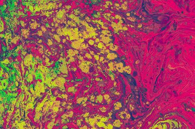 Soyut grunge sanat arkaplan dokusu renkli boya çıkıntıları ile