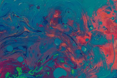 Soyut grunge sanat arkaplan dokusu renkli boya çıkıntıları ile