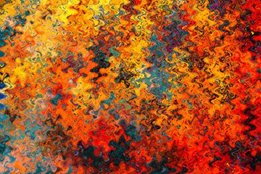 Soyut grunge sanat arkaplan dokusu renkli boya çıkıntıları ile