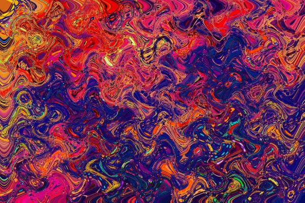 Textura de fondo de arte grunge abstracto con salpicaduras de pintura de colores — Foto de Stock