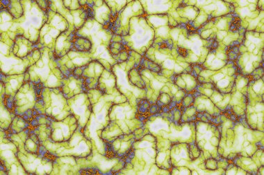 Radiatingas bir arka plan yıldırım cıvata 