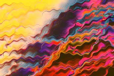 Renkli çizgilerle geometrik arka plan 