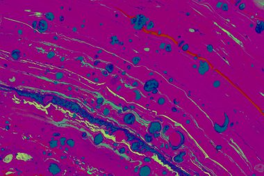 Soyut grunge sanat arkaplan dokusu renkli boya çıkıntıları ile