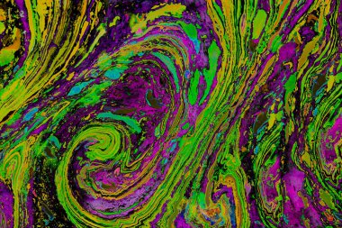 Soyut grunge sanat arkaplan dokusu renkli boya çıkıntıları ile