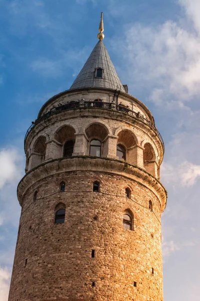 Galata Tower from ancient  times in Istanbul — Stock Photo, Image