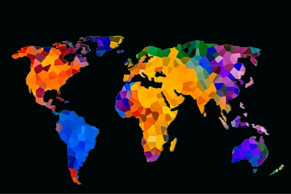Grob skizzierte Weltkarte als globale Geschäftskonzepte — Stockfoto