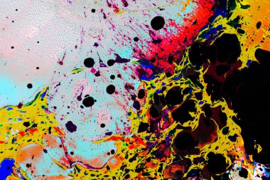 Renkli boya ile soyut grunge sanat arkaplan dokusu