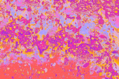 Soyut grunge sanat arkaplan dokusu renkli boya çıkıntıları ile