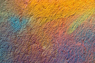 Eşit olmayan boyanmış yaratıcı duvar arkaplan dokusu 