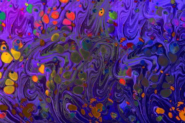 Soyut grunge sanat arkaplan dokusu renkli boya çıkıntıları ile