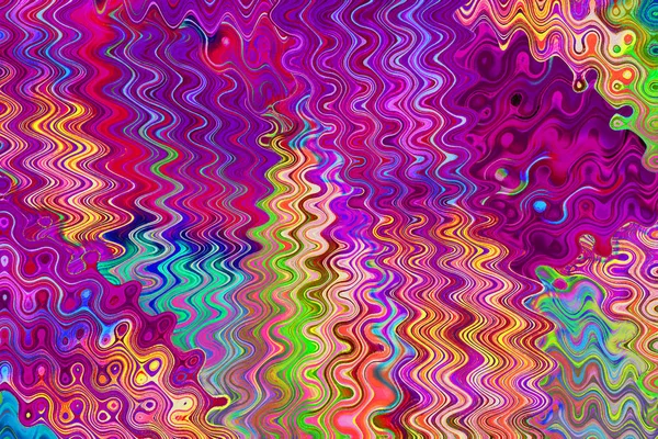 ツイスト渦巻き色の抽象的なカラフルな背景 — ストック写真