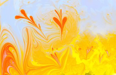 Soyut boyalı yaratıcı ebru sanat arka planı. Mermer desen desenleri