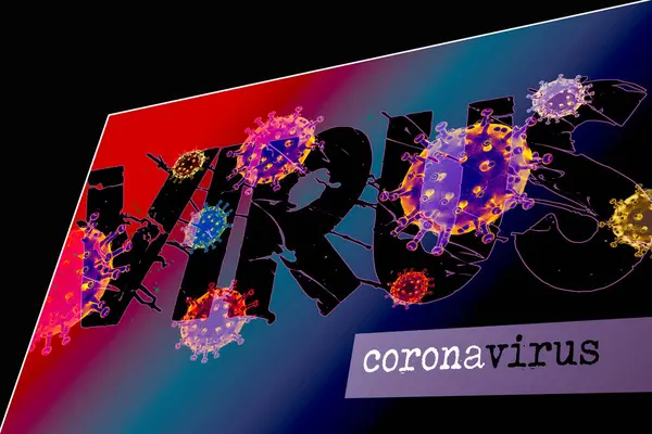 Coronavirus Disease Covid Outbreak Coronaviruses Influenza Background — Stock Photo, Image