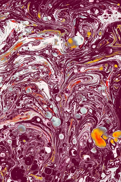 Marbling Art Patterns Abstract Colorful Background — Stock Photo, Image