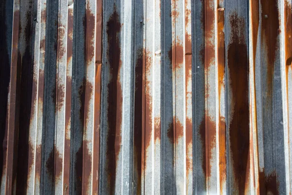 Stary Zardzewiały Metal Skorodowany Jako Abstrakcyjna Tekstura Tła — Zdjęcie stockowe
