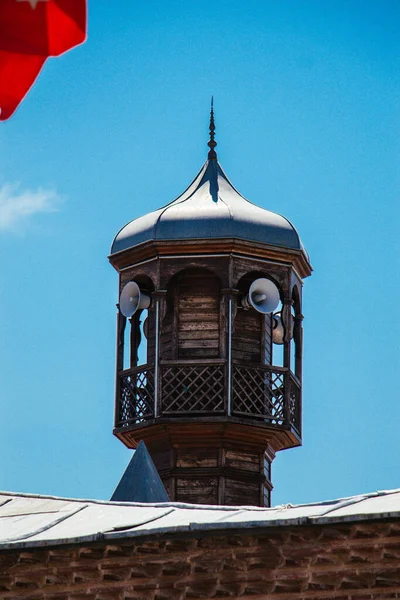 Minaret Muslim Mosque Religion Islam Tourism Travel Concepts — Stock Photo, Image