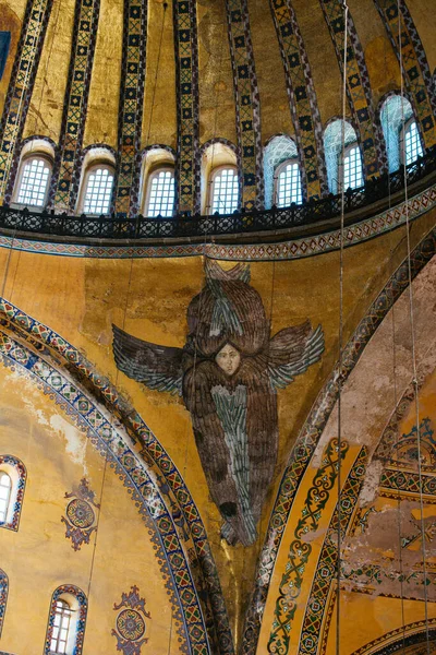 Собор Святой Софии Украшенный Мозаикой Византийский Период — стоковое фото