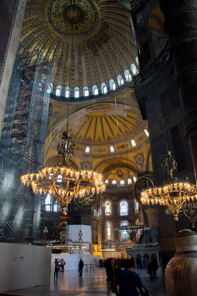 Arquitetura Interior Moque Hagia Sophia — Fotografia de Stock