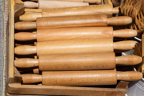 Görgőcsapok Fából — Stock Fotó