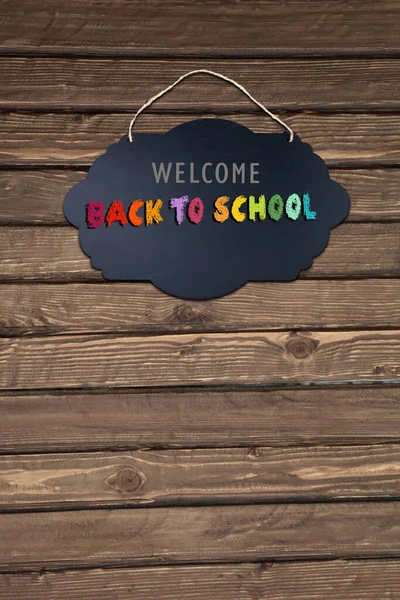 Back School Education Background Invitation Promotion Poster Banner — Stock Photo, Image