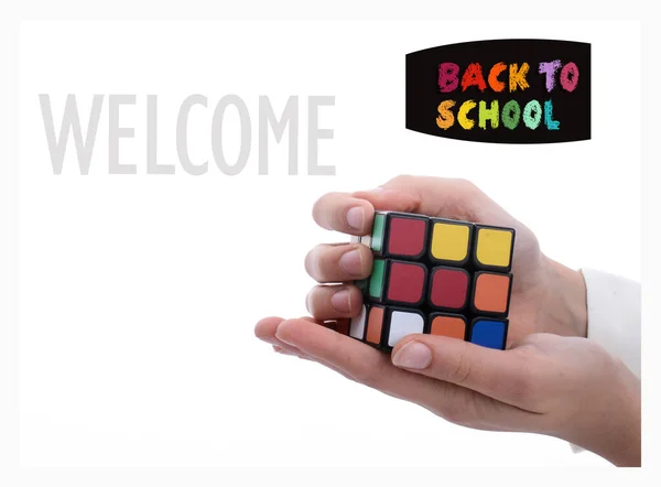 Terug Naar School Onderwijsachtergrond Voor Uitnodiging Promotieposter Banner — Stockfoto